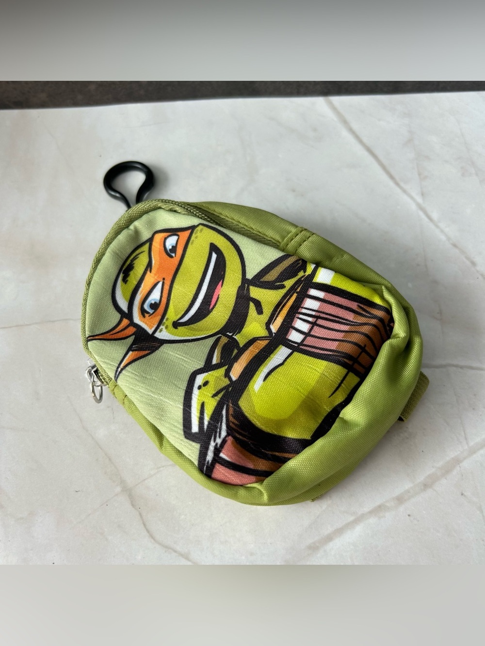 Nickelodeon Teenage Mutant Ninja Turtles Michelangelo Green Mini Backpack Pouch